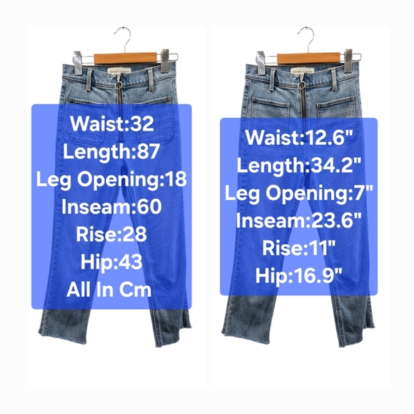 Denim Forum Blue Cropped Jeans - Picture 2 of 9